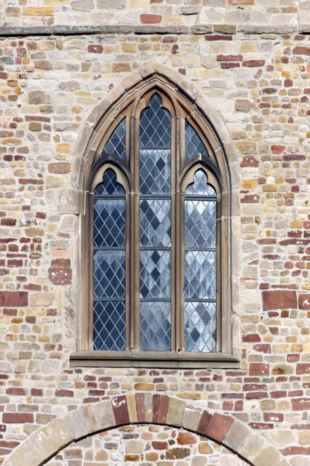 Lorsch Abbey, church fragment, tracery windows