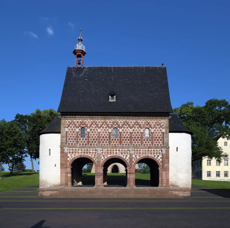 Lorsch Abbey, King's Hall, northwest elevation