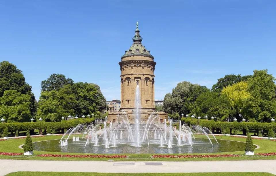 Friedrich's Square with Water Tower