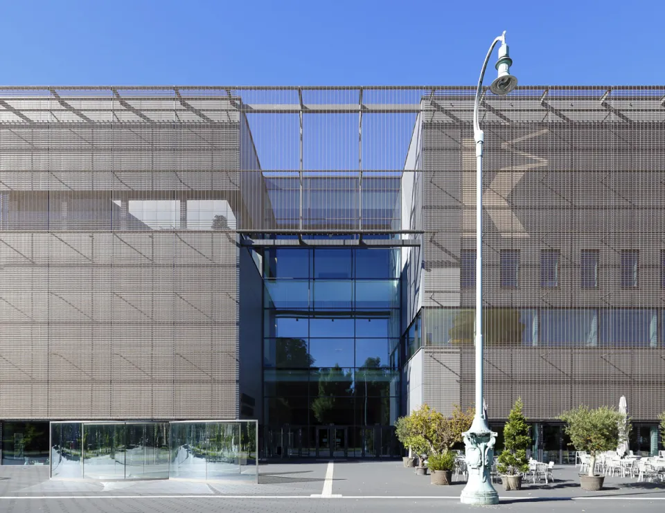 Mannheim Gallery of Art, Hector building, main facade, entrance