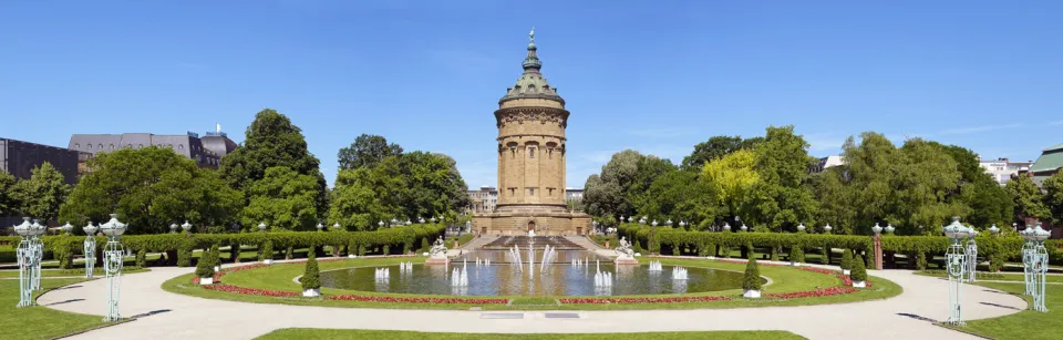 Friedrich's Square with Water Tower