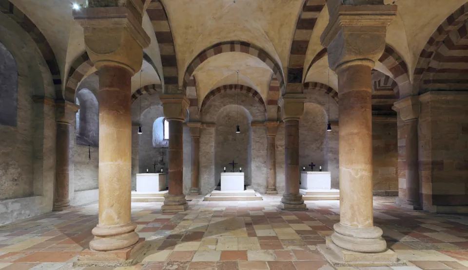 Speyer Cathedral, crypt, northern hall
