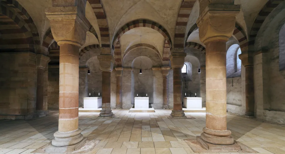 Speyer Cathedral, crypt, southern hall
