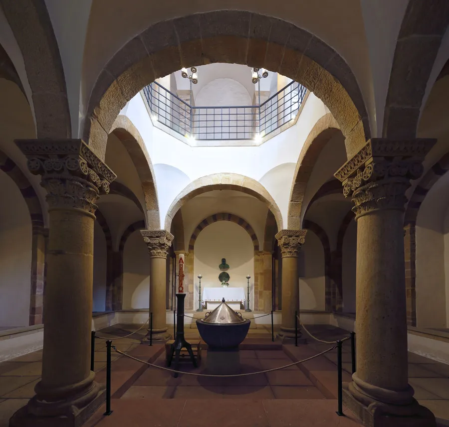 Speyer Cathedral, double chapel, lower chapel Saint Emmeran (Saint Martin)