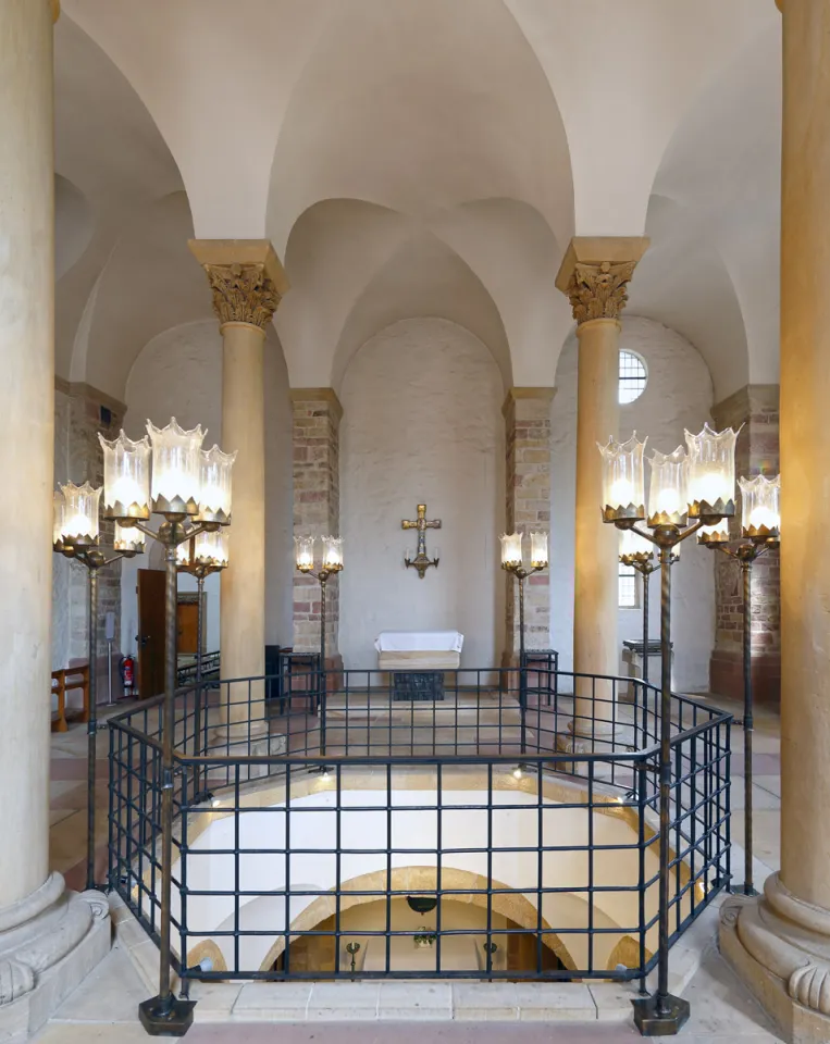 Speyer Cathedral, double chapel, upper chapel Saint Catharine