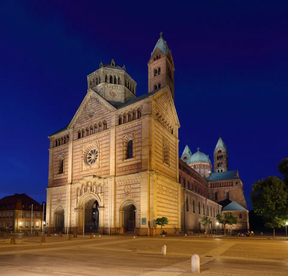 Speyer Cathedral at night