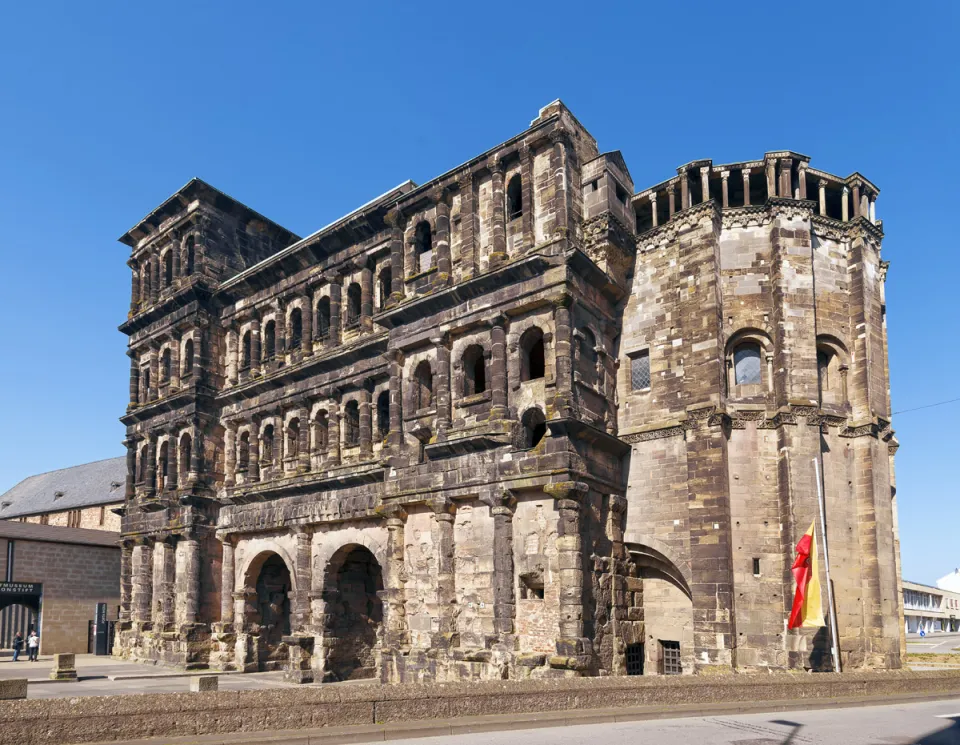 Porta Nigra, southeast elevation