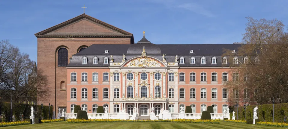 Electoral Palace of Trier, south elevation