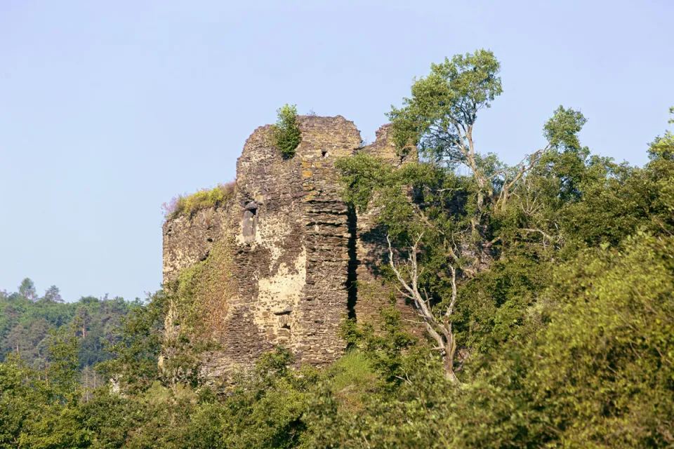 Trutzeltz Castle, northeast elevation