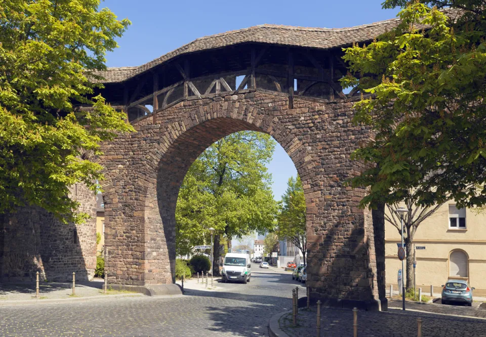 Worms City Fortification, Rashi Gate (south elevation)
