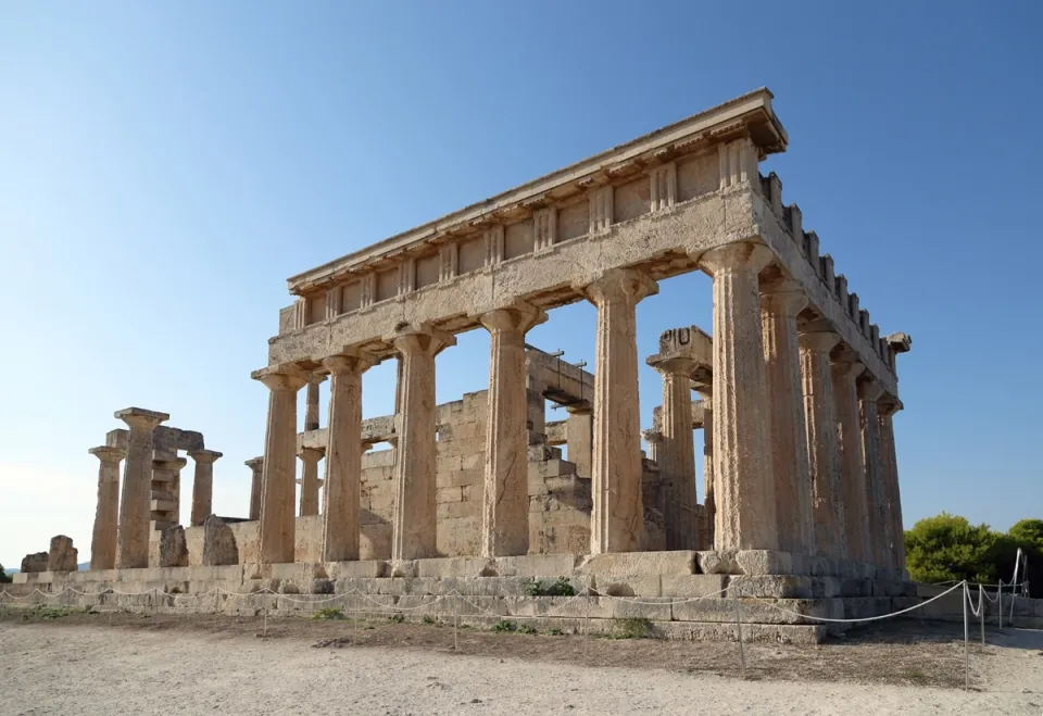 Temple of Aphaia, southeast elevation