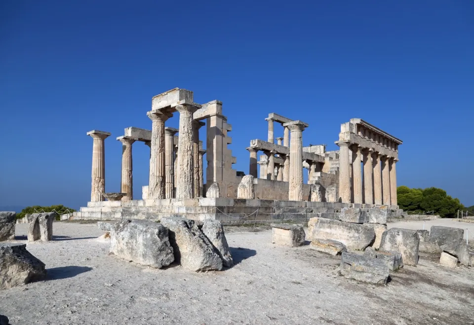 Temple of Aphaia, southwest elevation