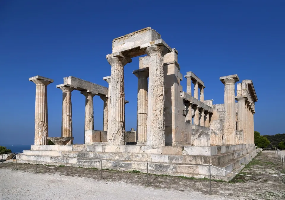 Temple of Aphaia, west elevation