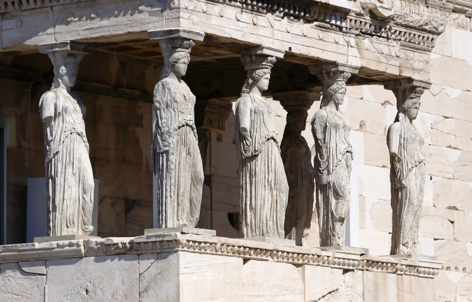 Acropolis, Erechtheion, Porch of the Caryatids