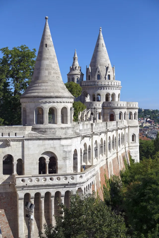 Fisherman's Bastion, northern part