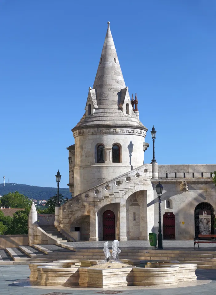 Fisherman's Bastion, northwestern tower