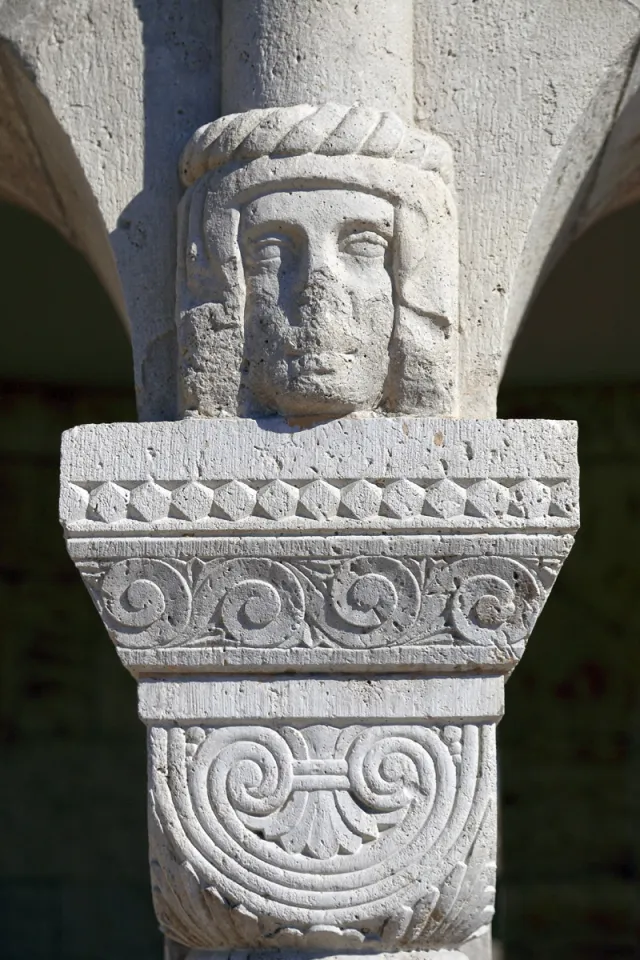 Fisherman's Bastion, stone carving detail 