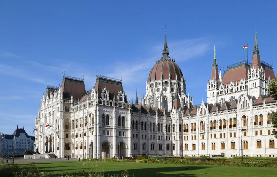 Hungarian Parliament Building, northeast elevation