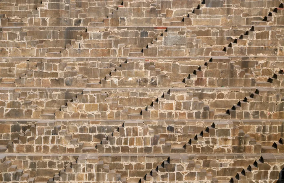 Chand Baori, stairs