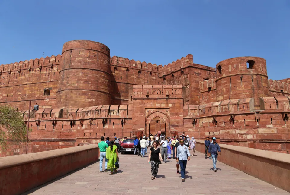 Agra Fort, Amar Singh Gate, outer gate