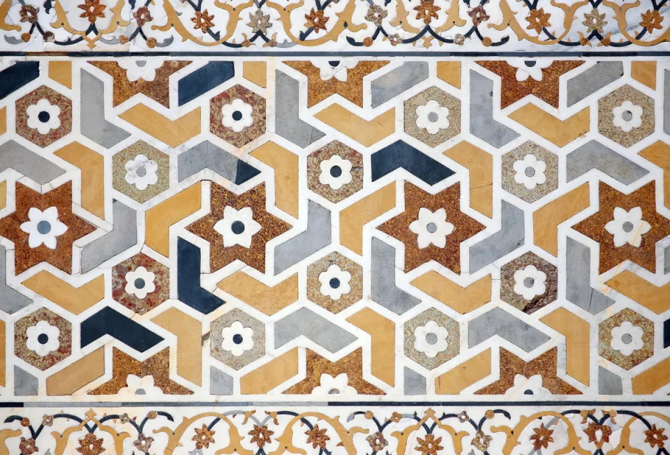 Itimad-ud-Daulah Tomb, mausoleum, inlay work ornament