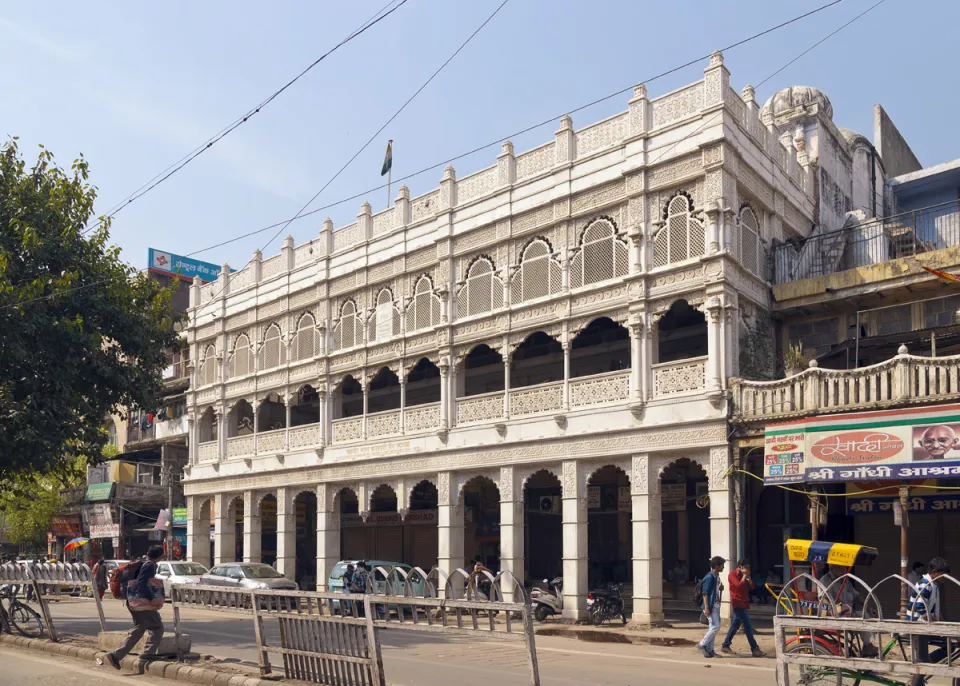 Mahavira Bhawan, southeast elevation