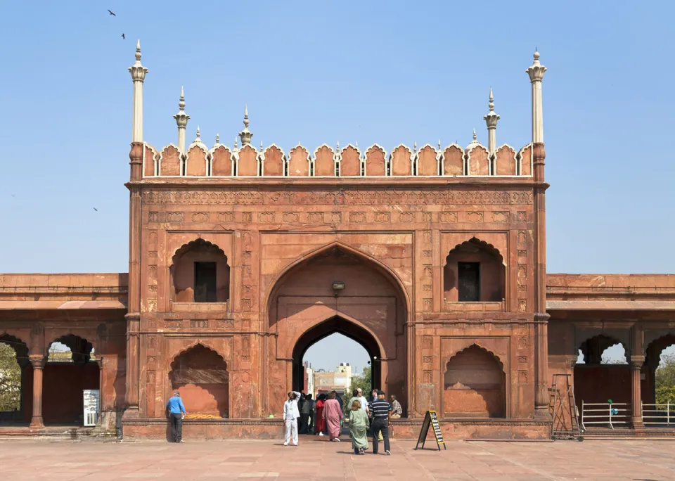 Jama Masjid of Delhi, northern gate