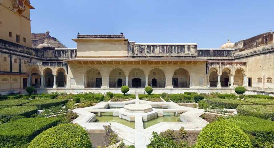 Amber Fort, Sukh Niwas (Hall of Pleasure)