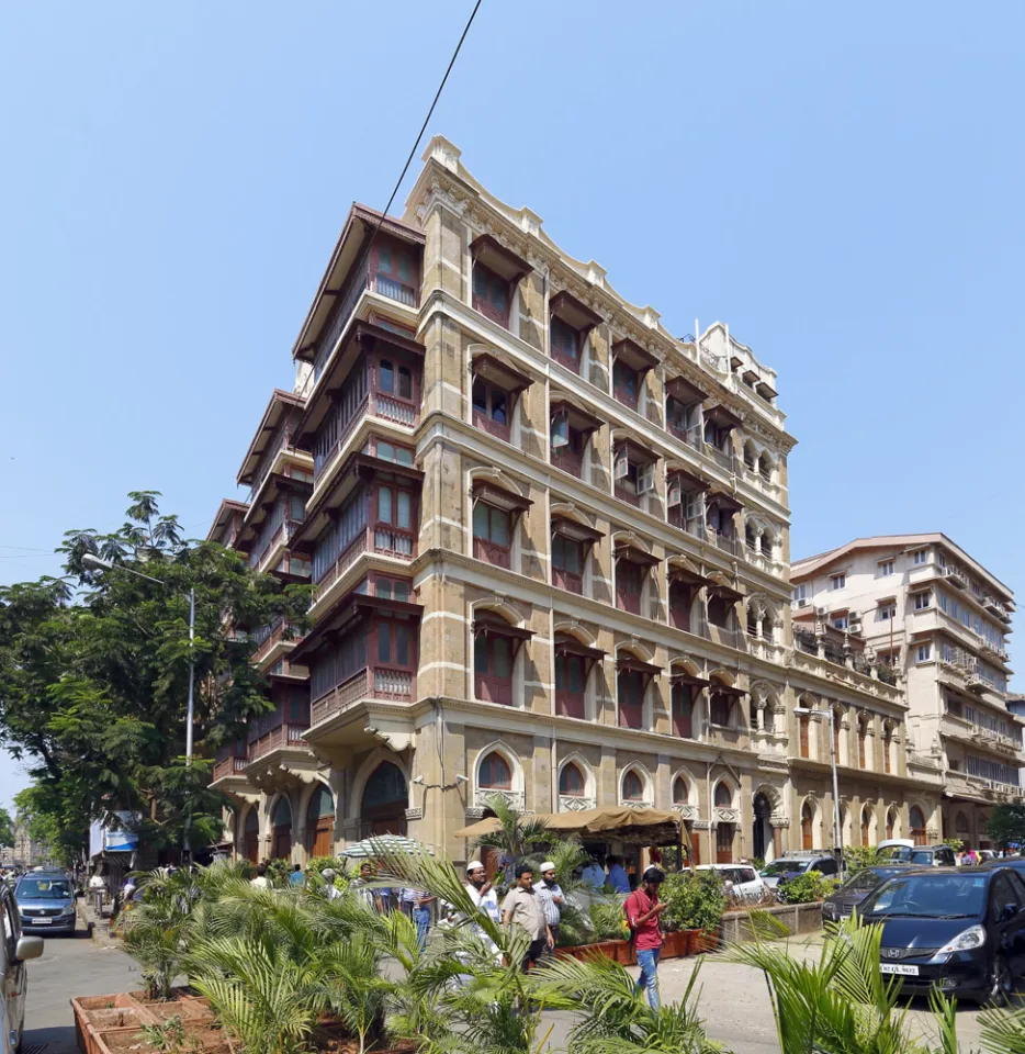 Badri Mahal, southwest elevation