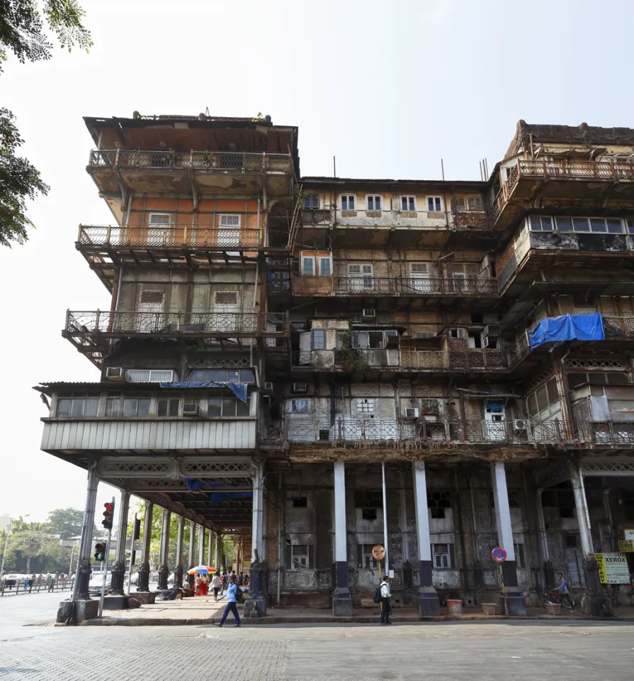 Esplanade Mansion (Watson's Hotel), eastern wing (north elevation)