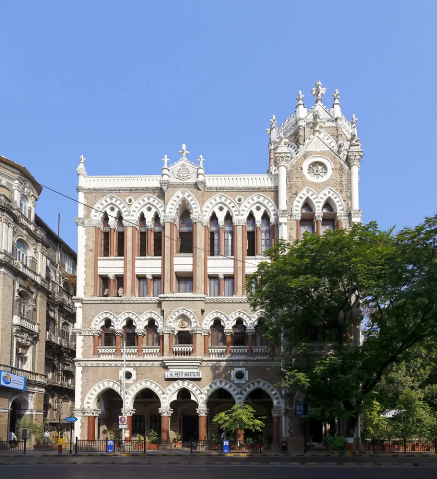 J. N. Petit Library, east elevation | Mumbai, India | imaginoso