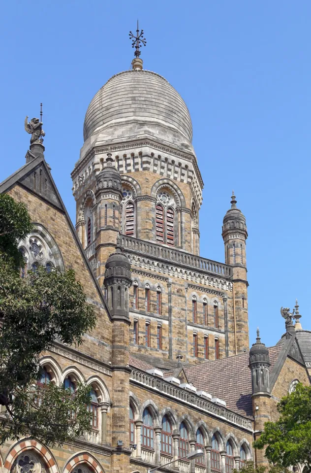 Municipal Corporation Building, main tower (southwest elevation)