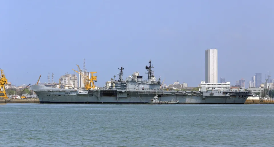 Naval Dockyard, aircraft carrier INS Viraat