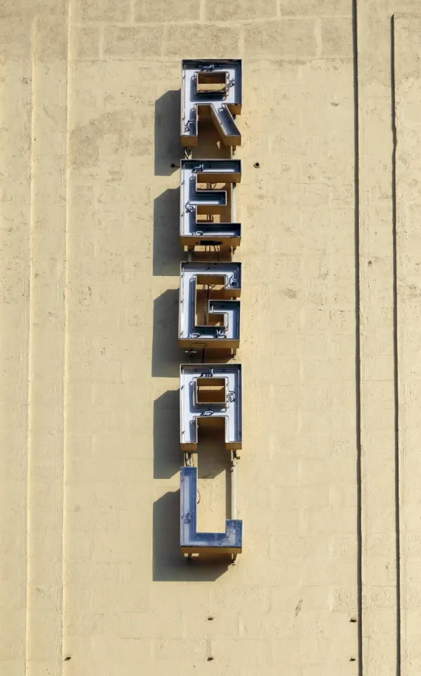 Regal Cinema, neon sign