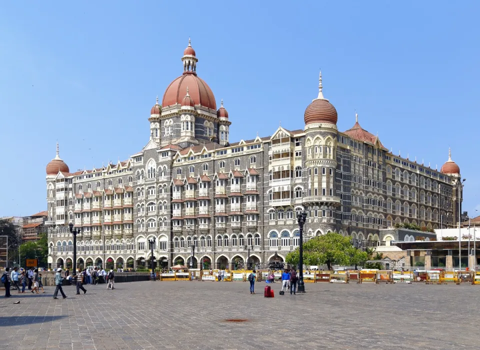 Taj Mahal Palace Hotel, northeast elevation