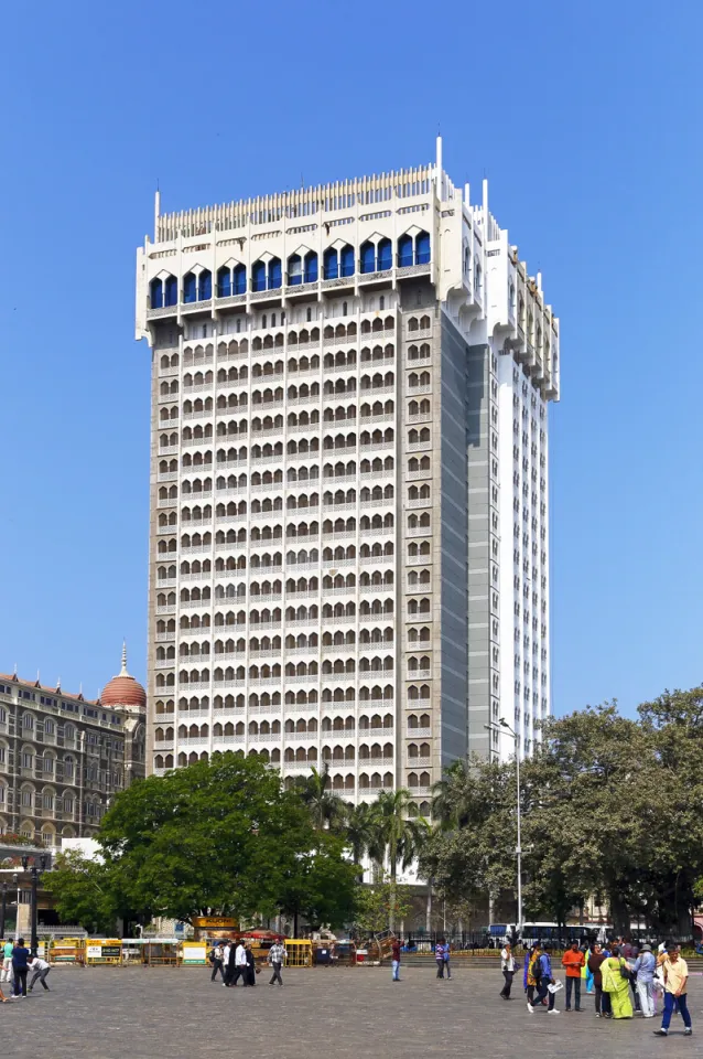 Taj Mahal Tower, east elevation