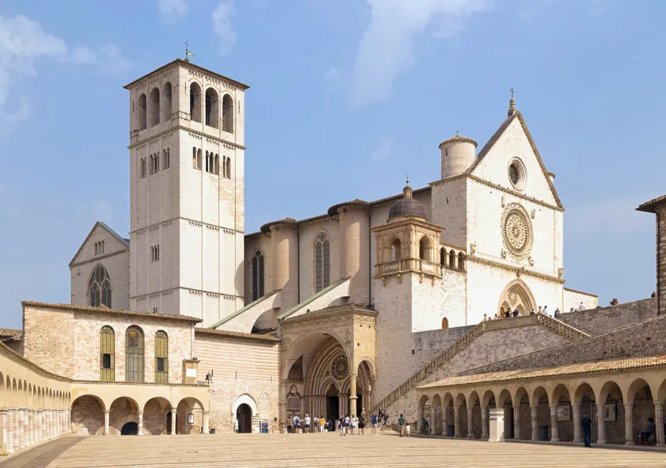 Basilica of Saint Francis of Assisi, southeast elevation
