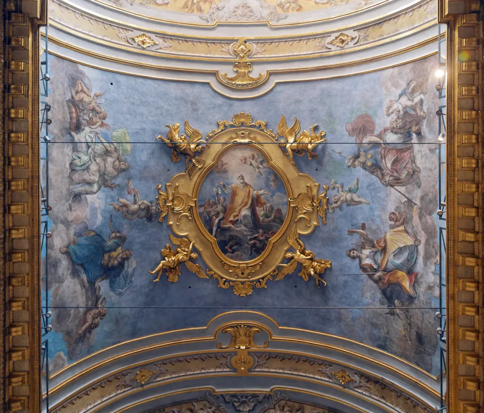 Church of Santa Maria sopra Minerva, ceiling