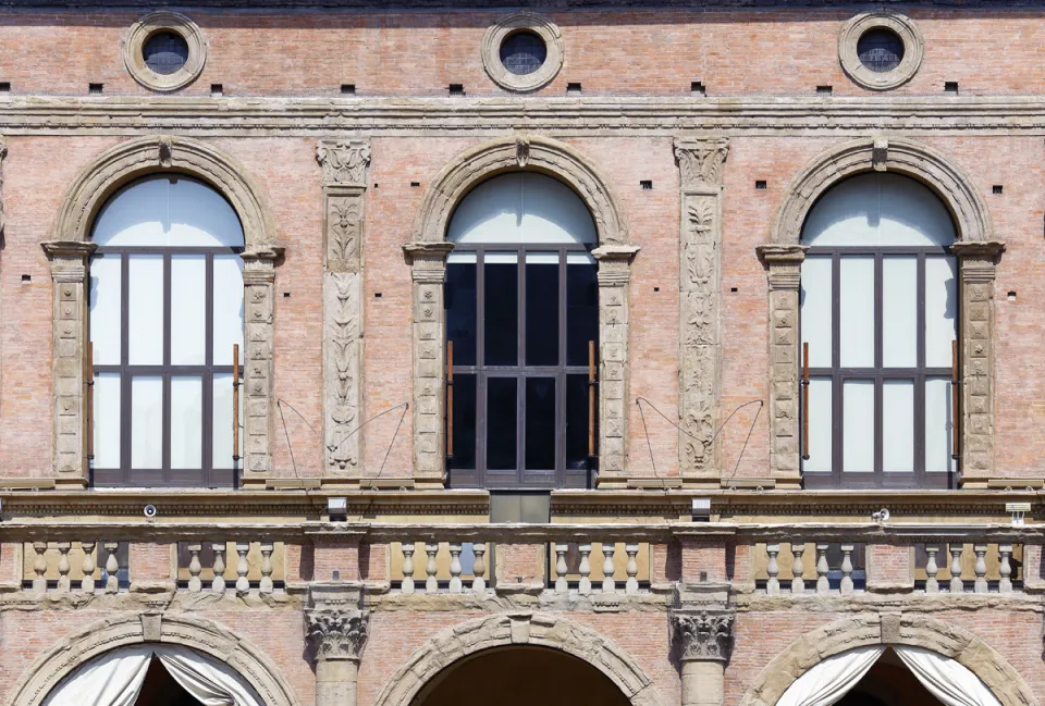 Palace of the Podestà, facade detail