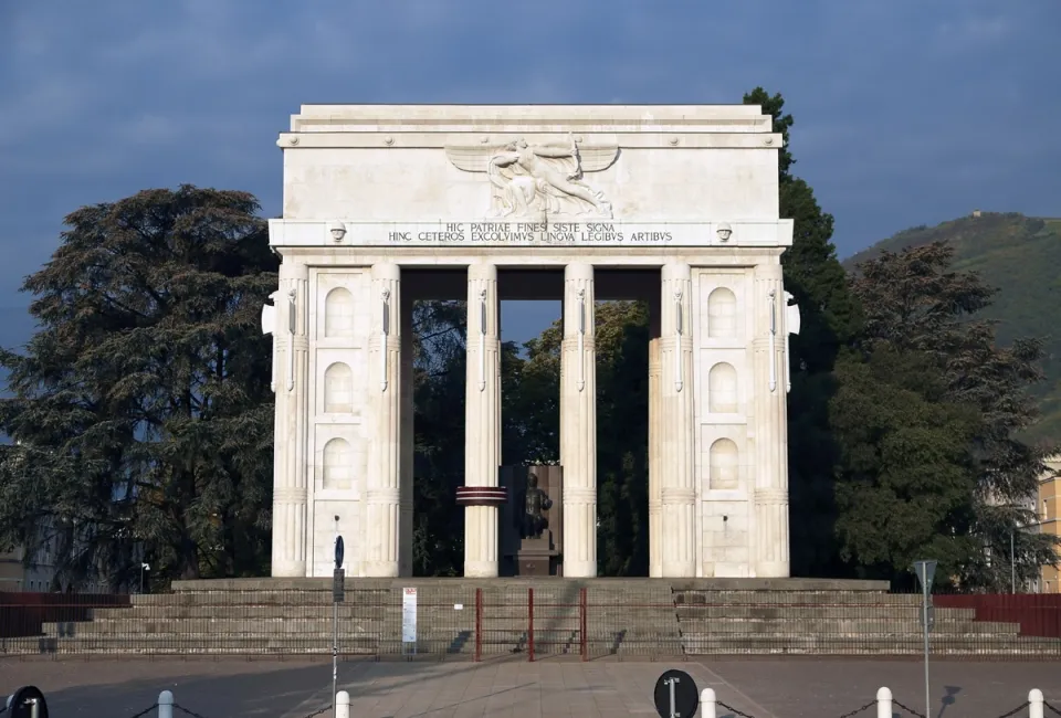 Bolzano Victory Monument, east elevation