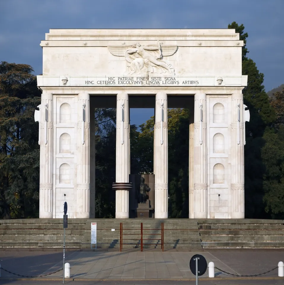 Bolzano Victory Monument, east elevation