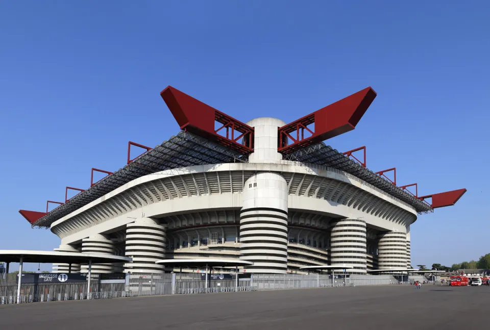 Giuseppe Meazza Stadium (San Siro), southwest elevation