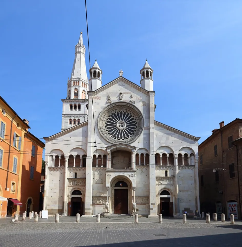 Modena Cathedral, west facade