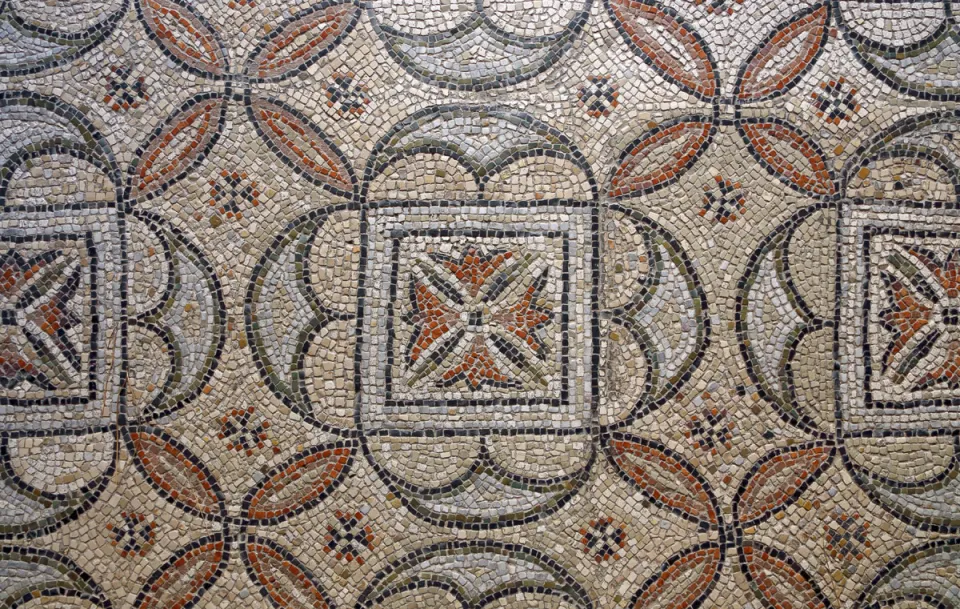 Basilica of San Vitale, floor mosaic