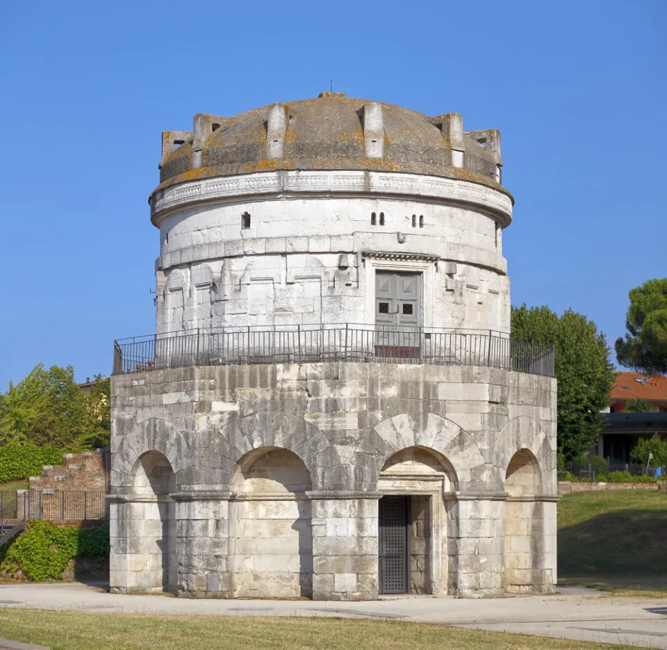 Mausoleum of Theodoric, northwest elevation