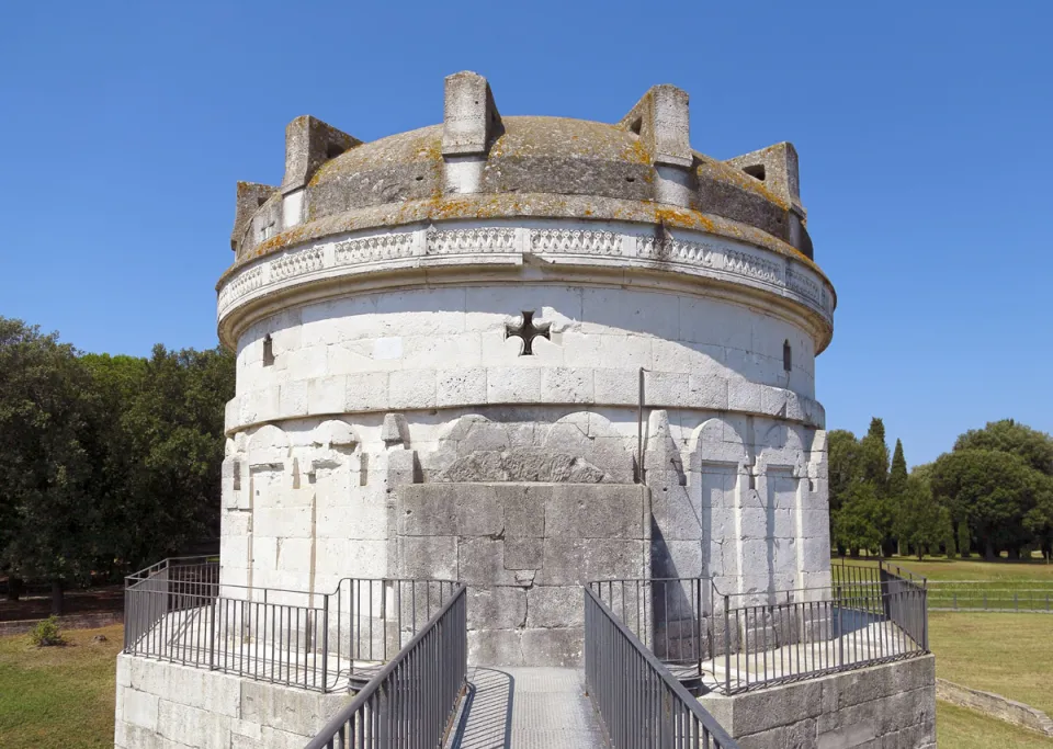 Mausoleum of Theodoric, upper structure (east elevation)