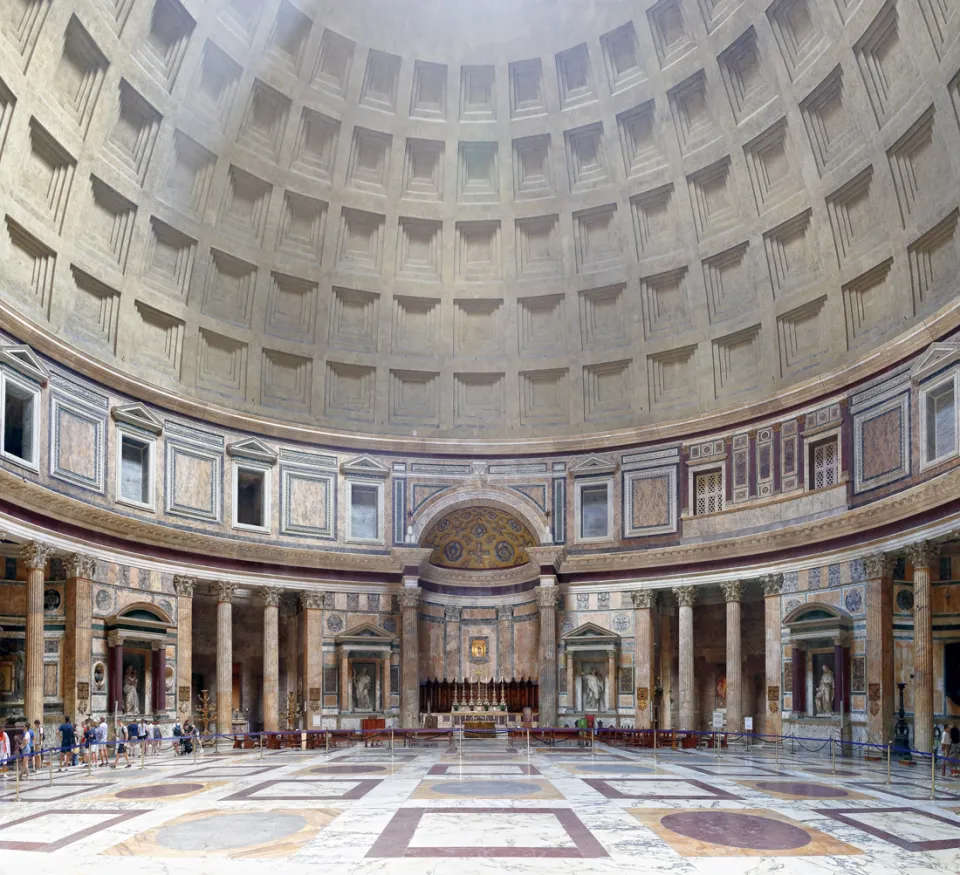 Pantheon, interior