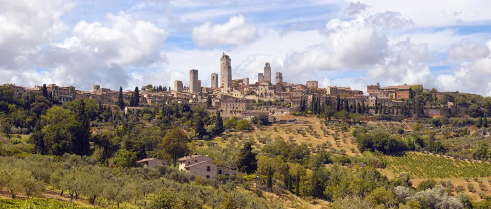Old town of San Gimignano