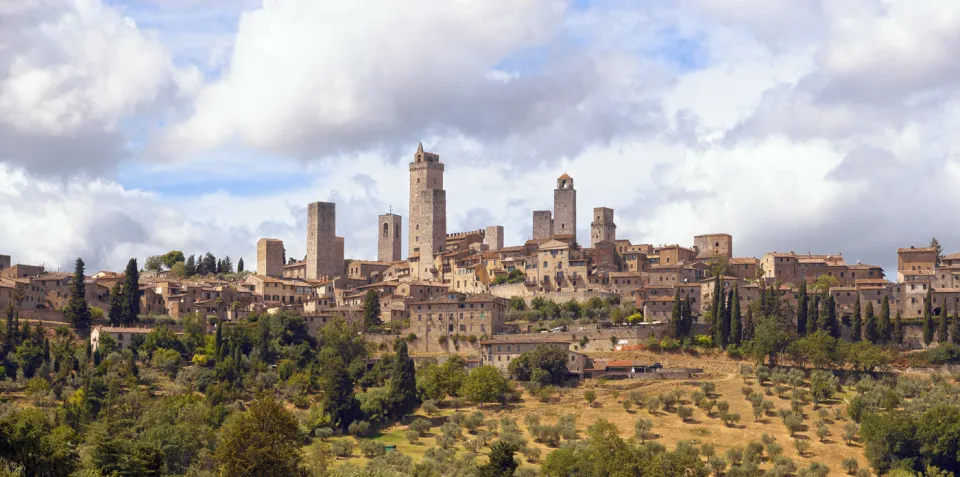 Old town of San Gimignano