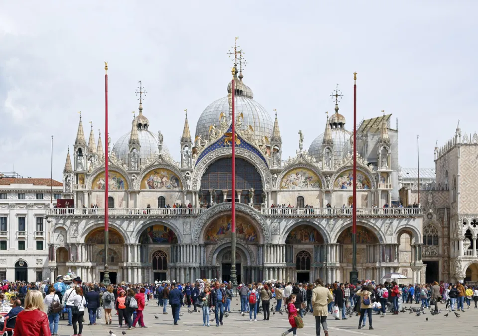 St Mark's Basilica, west elevation